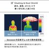 PU Outing Cat Mini Folding White [BECUSE] Umbrella/Parasol