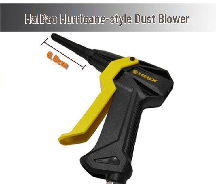 Exquisite Pneumatic Air Gun for Car Wash: Dust & Water Blower with Crevice Cleaning