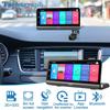 WIFI 4G Android 8.1 Dash Cam HD 1080P GPS Navigasjon Bilspeil Bakkamera 2+32