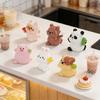 6Pcs Tiny Cats Mini Resin Dog Figurines for Fairys Garden Decorations,Miniatures Dollhouses Accessories,Crafts Ornament