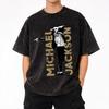 Michael Jacksons Mj The Musical T-Shirt Hip Hop Gewaschene Baumwolle Street T-Shirt Vintage Herren Damen Streetwear Sommer T-Shirt