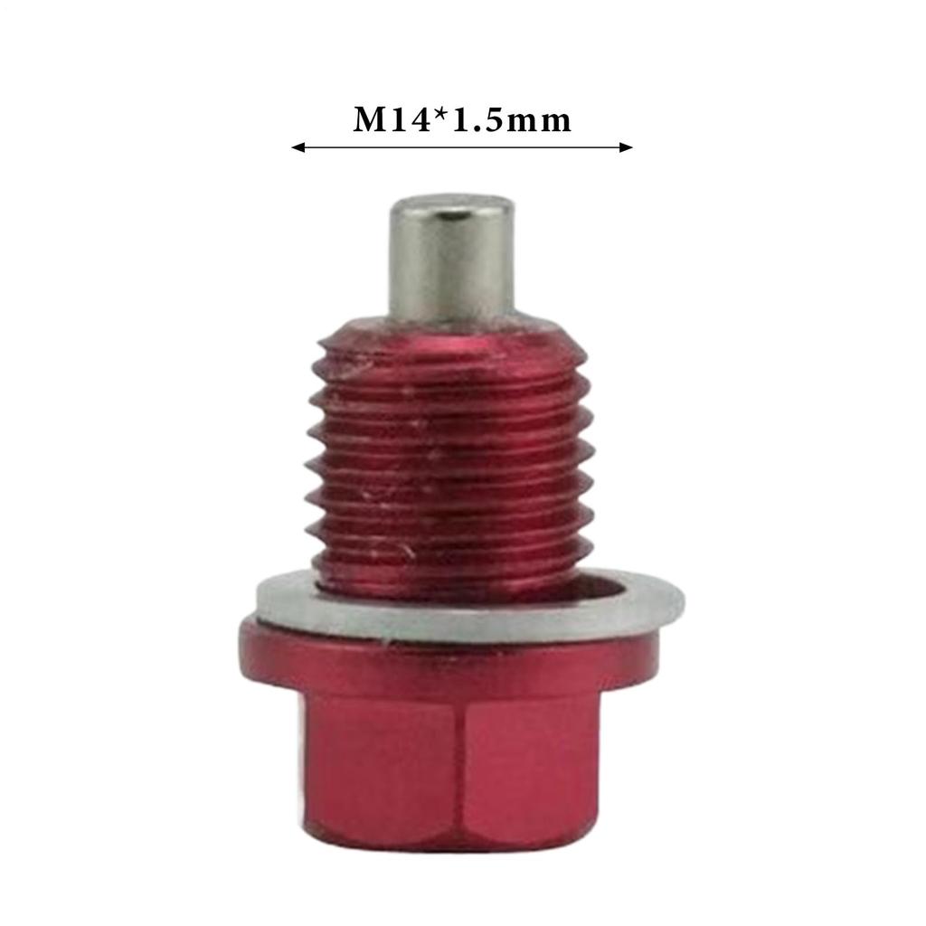 Fan Drain Plug, Improved Aluminum Alloy Pan Screw Magnetic Drain Plug Bolt