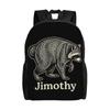 Jimothy the Ballard Seattle Raccoon Backpack Unisex  Large Backpacks Polyester Casual School Bags Outdoor High Quality Rucksack