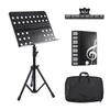 Adjustable Portable Folding Music Stand for Guitar, Violin, Guzheng, and Erhu Sheet Music
