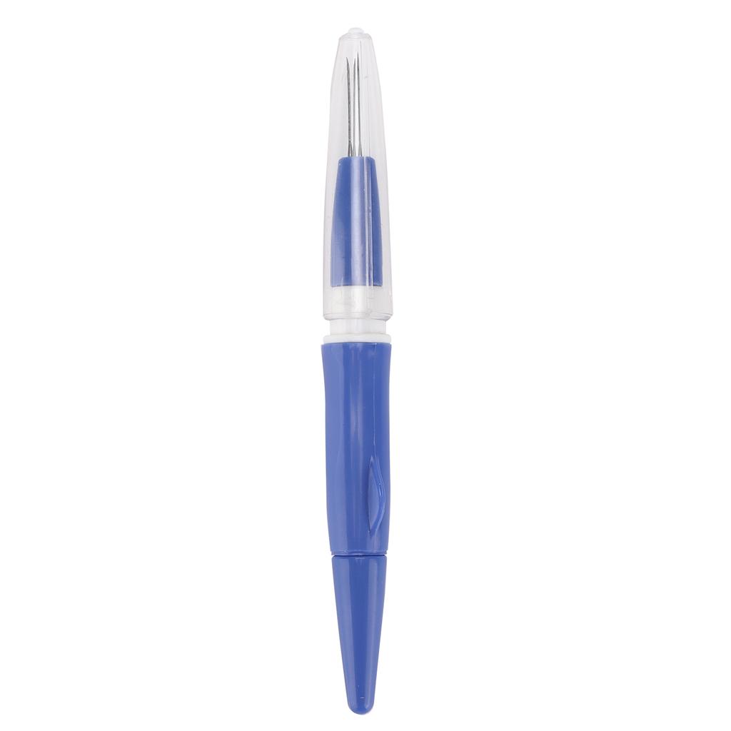 3‑Needle Felting Pen Comfortable Feel Felt Poke Needle for Household Use DIY StuffBlue