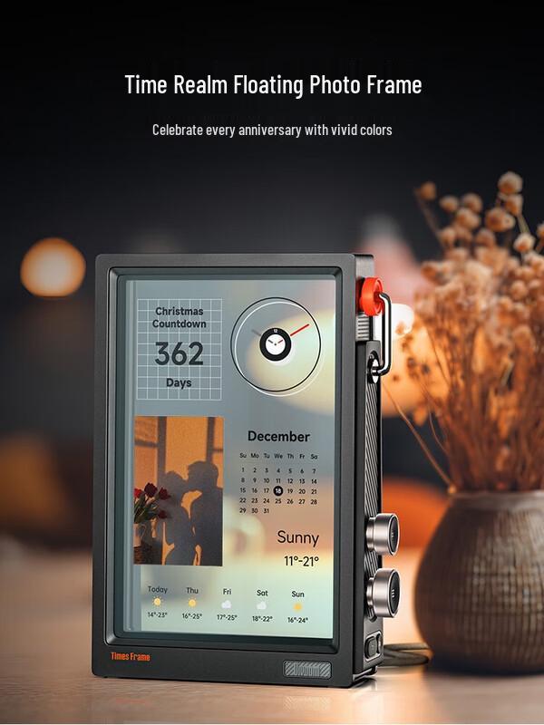 Divoom TimesFrame Transparent Electronic Photo Frame