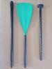 Pala Portátil Desmontable de Aluminio de Tres Secciones para Tabla de Paddle Surf/Tabla de Surf