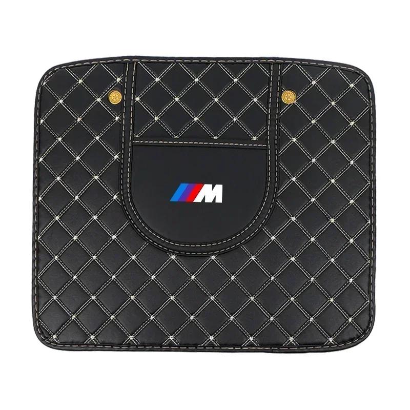 

2025 E46 For BMW PU Leather Car Anti-Kick Mats Auto Seat Back Protector Cover Styling For BMW E46 E90 E60 F10 F30 F20 E39 E36 X5