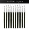 Wood & Paper Carving Knife Set - Compact Utility Knives for Art & Crafts, Journals, and Student Projects