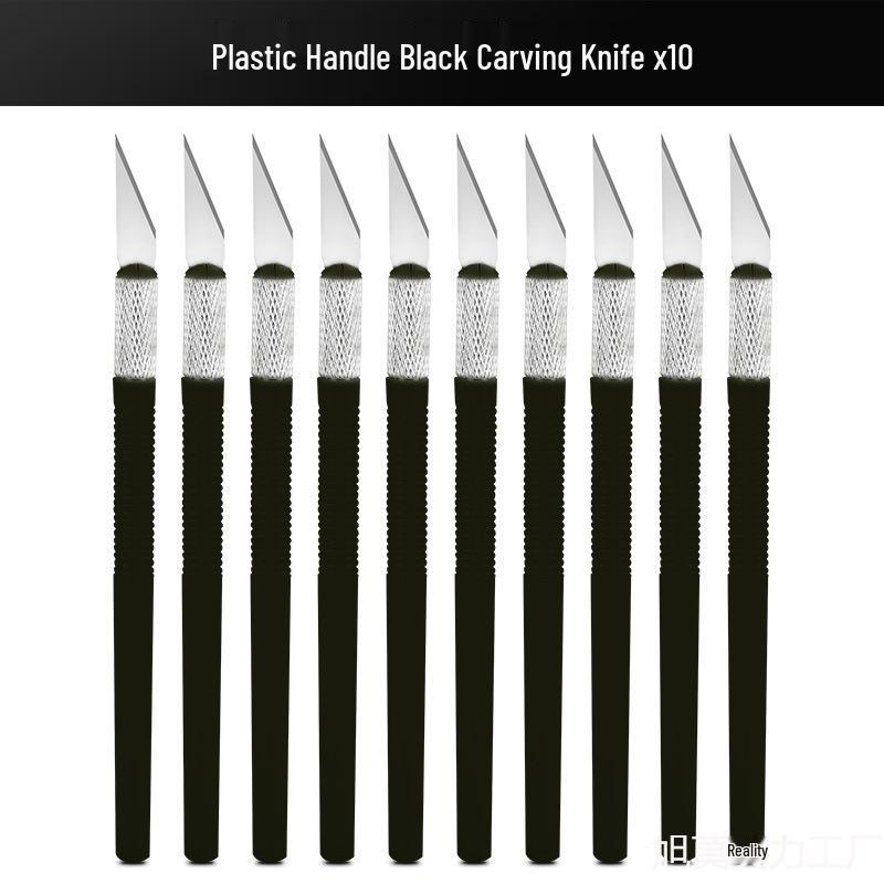 Wood & Paper Carving Knife Set - Compact Utility Knives for Art & Crafts, Journals, and Student Projects