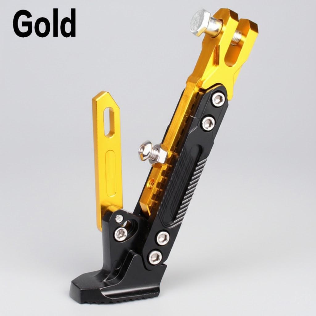 Adjustable Foot Side Support Kickstand for Electric Motorbike Parking Side Stand Heavy Duty Motorcycle Accessories