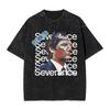 Mens T Shirt Defiant Jazz Severance Tv Show Washed T Shirts Harajuku  Summer Tee Shirt Streetwear Cotton Tops Plus Size 2xl