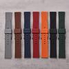 New Design HAISCH FKM Rubber Watch Strap 18mm 20mm 22mm 24mm Bullet Shape Quick Release Watch Bands Diving Waterproof Wristbands