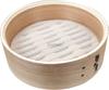 GoodPlus+ Custom-Made Enamel Pot with Steamer, 18cm (Greige, 1 Steamer Tier) GPB-SER18-GG1