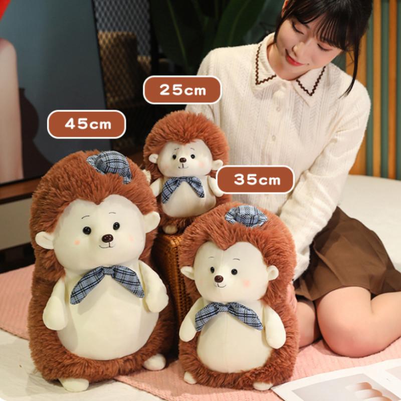 Adorable Hedgehog Plush Doll Soft Stuffed Animal Toy For Kids Gift In Cute Design