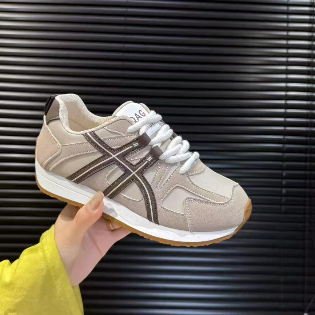 Retro dad shoes women's spring and autumn new fashion color matching casual shoes comfortable platform sports trendy shoes