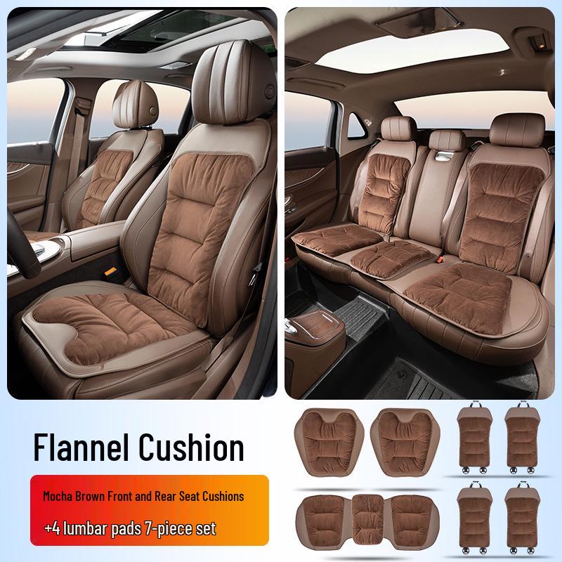 Mazda CX3/CX4/CX5/Atenza Car Seat Cushion with Flannel Lumbar Support