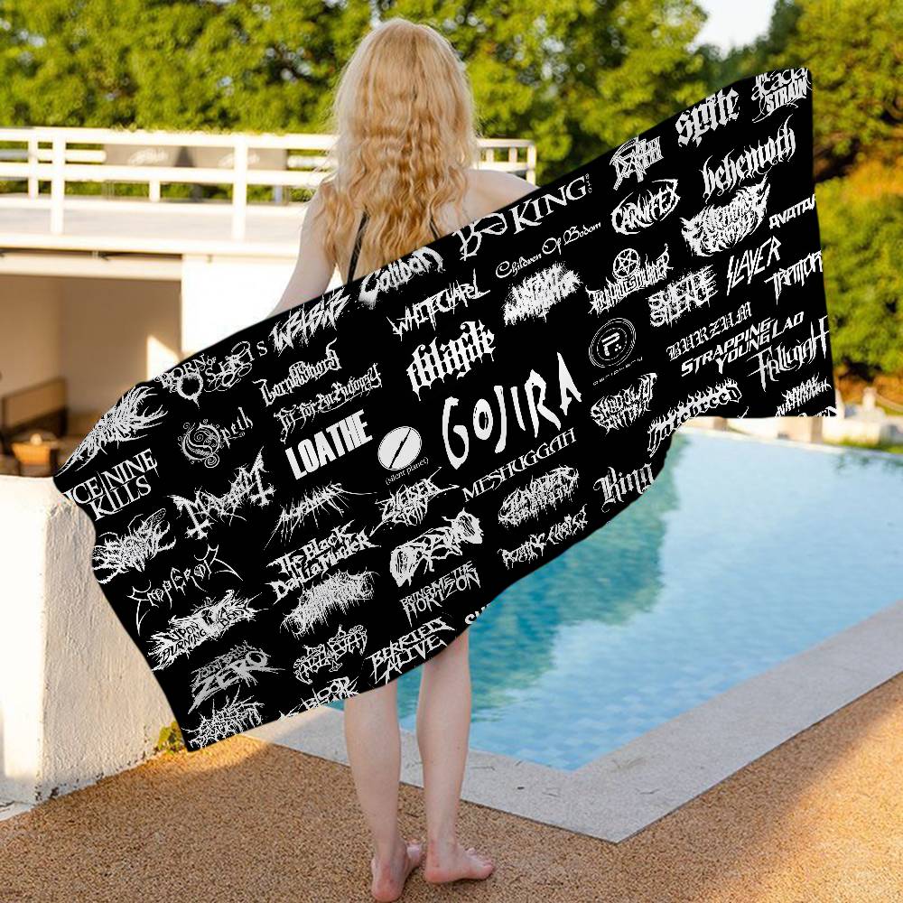 Avant-Garde Metal Combination G-GojiraS Big Microfiber Beach Towels Quick Dry Towel Sand Beach Towels Pool Towel for Travel Swim