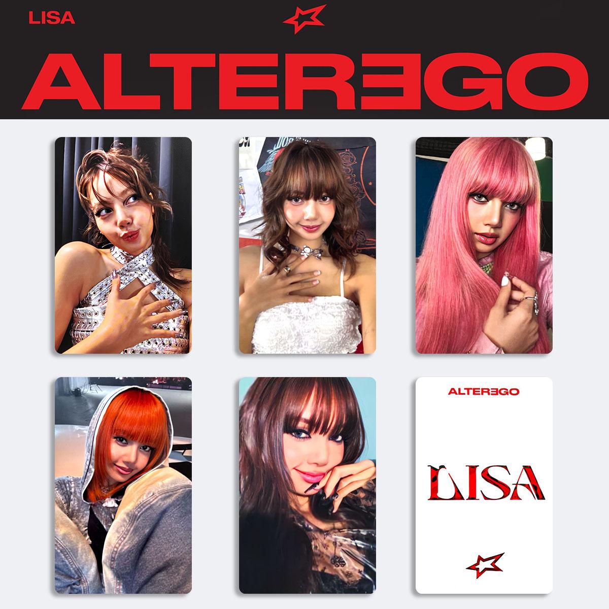 LISA  ALTER EGO  Japanese Album Photocard & Bonus Card Exclusive