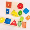 Montessori Geometric Shapes Puzzle Board - Educational Toy for Early Cognitive Development