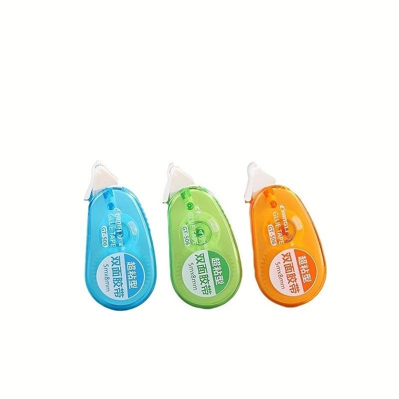 High Viscosity Double-Sided Tape, 8mm x 5m, Novel for Scrapbooking, Crafts, Handmade Office Stationery, and Office Supplies