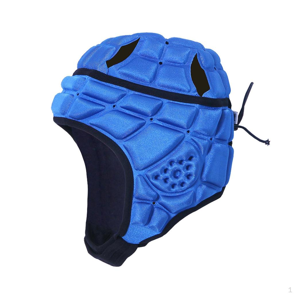 קסדת רוגבי לילדים, ריפוד רך לכדורגל, כיסוי ראש אוניברסלי לכדורגל, לסקייטבורדינג