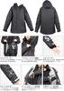 VAXPOT Snowboarding Apparel Set and Resistance Breathability WS Size Women's (Top Bottoms) [Water 5000mm, 3000g, Water-Repellent] VA-2025 DT-MUL/PNK