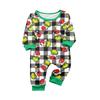 Parent-child Christmas Print Home Suit Long-sleeved Top And Pants