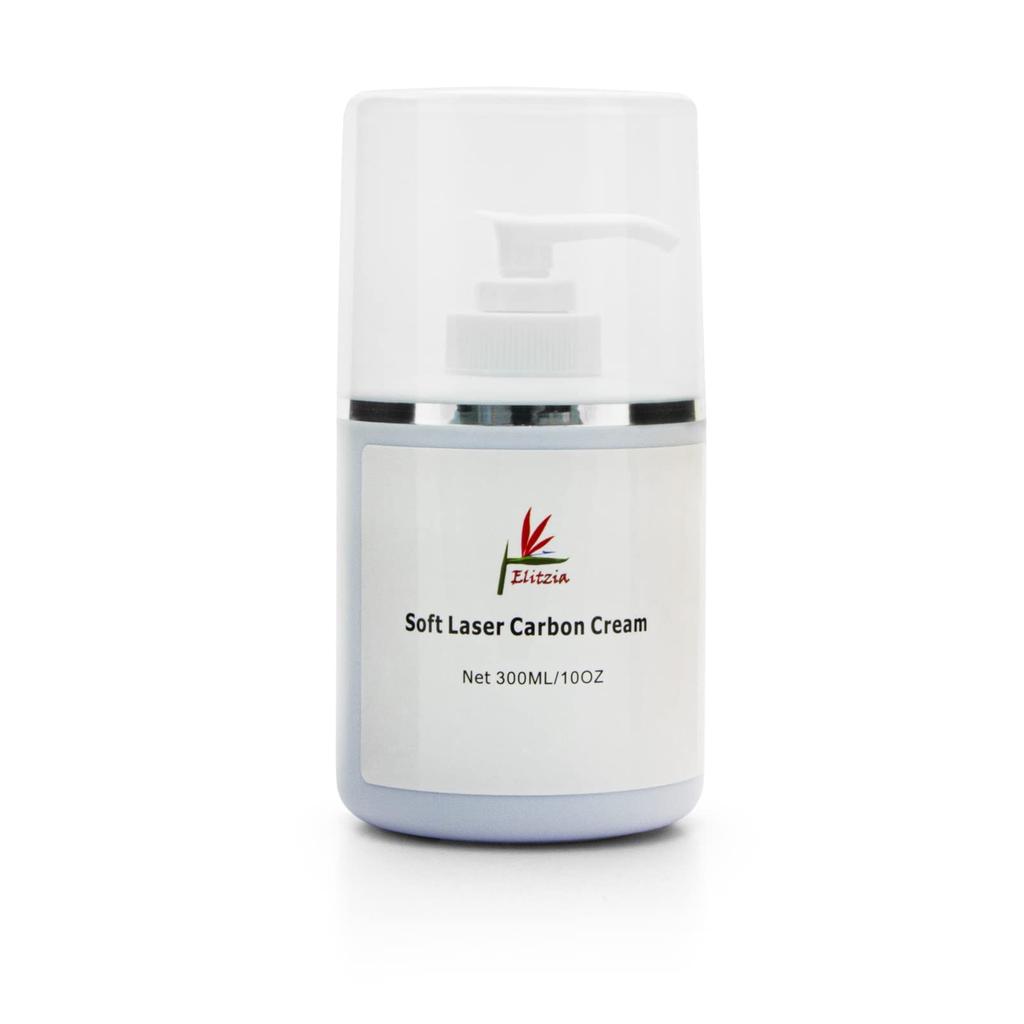 Elitzia Skincare Carbon Peel Gel Skin Rejuvenation Black Face Doll Facial Skin Deep Cleansing Cream 300ml ETBDF30
