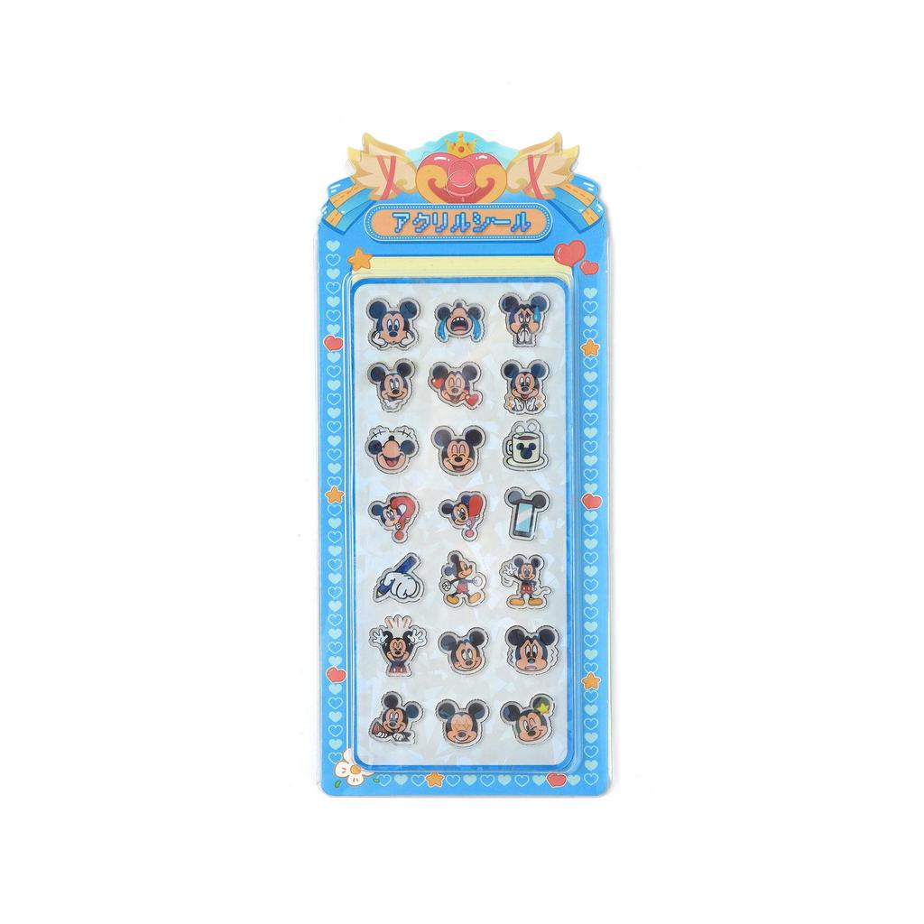 3D Acrylic Cartoon Princess Scene Stickers for Kids - Creative Decorative Stick-On Fun