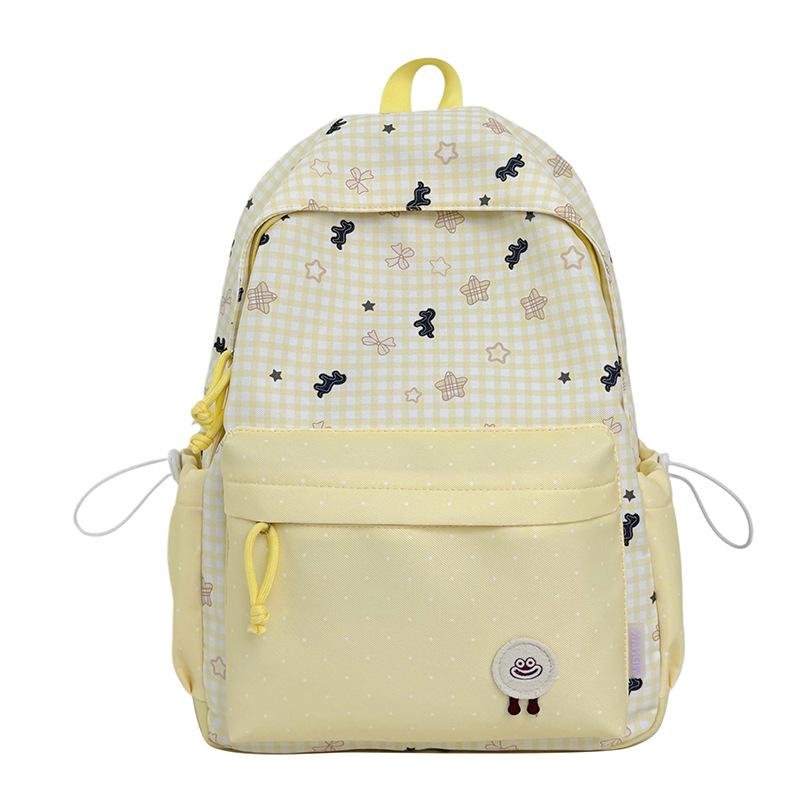 Schoolbag Japanese Cartoon Bow Backpack Female Student Large Capacity Cute Schoolbag Junior High School Student High Value Backpack