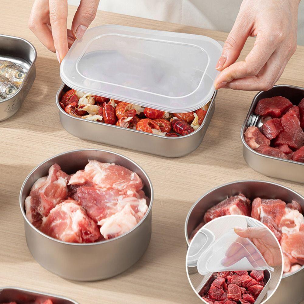2PCS Leakproof Food Storage Container With Lids Lunch Box Kitchen Organizer Food Packing Box Picnic