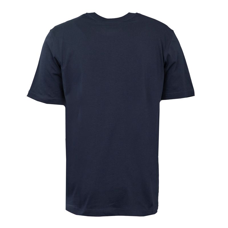 Men's Plain Cotton T-shirt with Embroidered Logo DIESEL