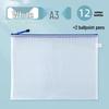 BeiDuoMei A3 Waterproof Mesh Zipper File Bags