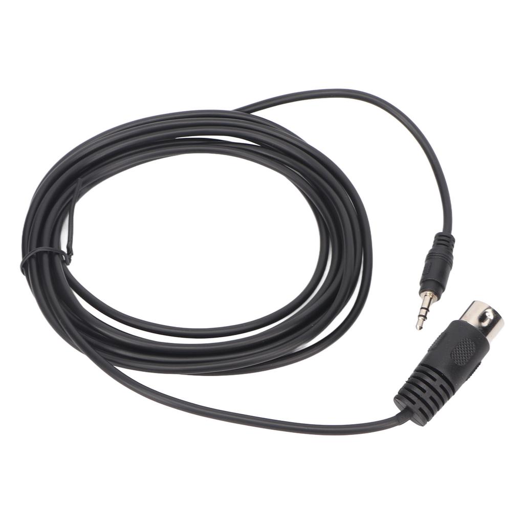 Din 8 Pin to 3.5mm MIDI Cable Male to Male 8 Pin Din to 3.5mm Cord for Musical Instrument Sound Equipment