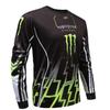 Foreign trade racing T-shirt highway off-road cycling suit top fishing suit quick-drying sportswear breathable round neck downhill suit