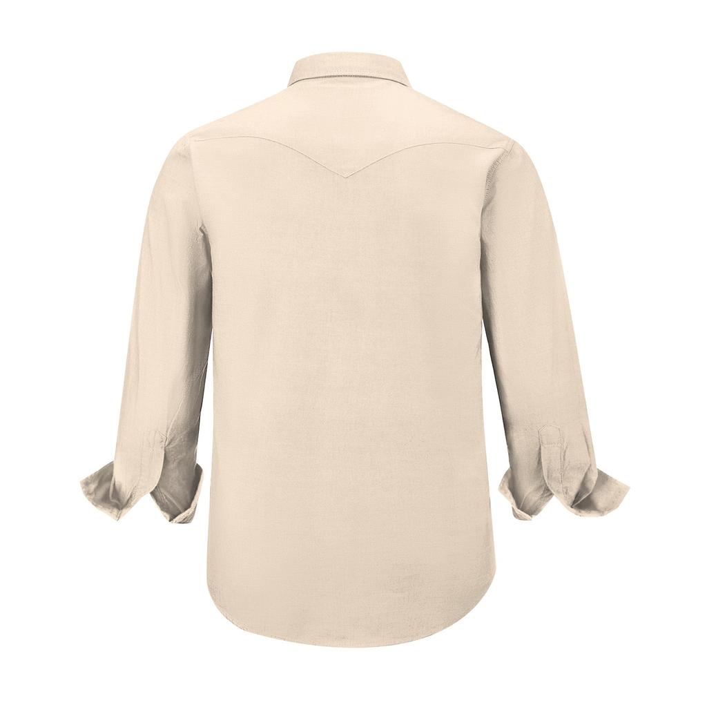 Men'S Fashionable Lapel And Shoulder Length Short Sleeved Casual Top