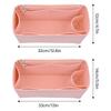 Felt Handbag Organizers Insert Multiple Pocket Purse Liner Organiser for Shoulder Bag Inner Pocket Pouches with Zippered