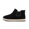 Men's 2025 Non-Slip Corduroy Cotton Slip-On Boots with Thick Velvet for Middle-Aged & Elderly