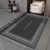 Floor Mat Entry Door Mat Balcony Kitchen Mat Toilet Toilet Door Mat Bathroom Absorbent Floor Mat Quick Drying Cushion