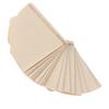 40 PCS Set Unbleached Paper Coffee Filter Papers Cone Shape Pour Over Filter  Drip Coffee Maker