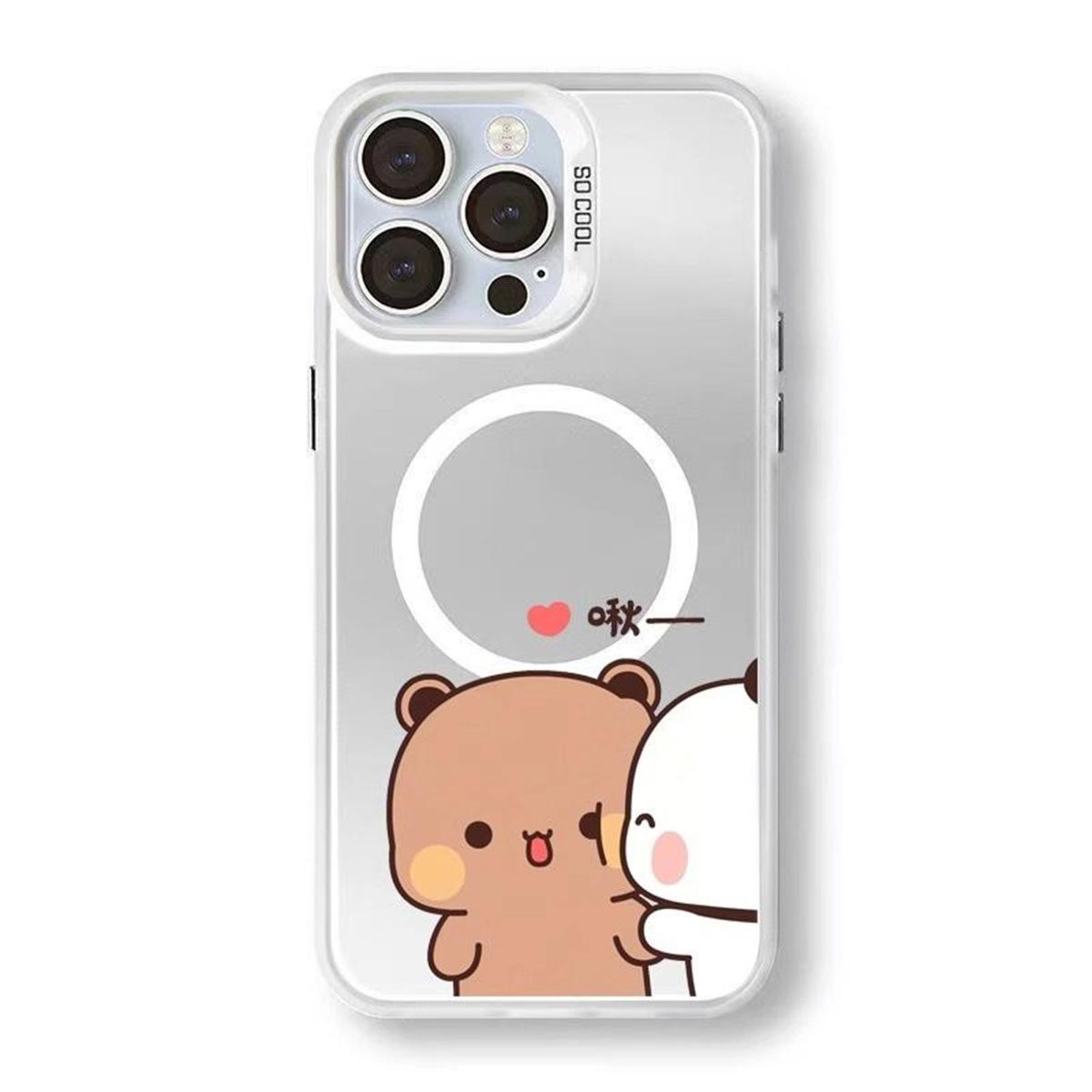 

For Apple Protective Case Pc Without Borders for Redmi K80 Magnetic Phone Case Without Borders for Huawei 70 For iPhone 17PROMAX