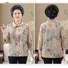 New Summer Shirts for Middle-aged and Elderly People Three-quarter Sleeve Summer Cardigan Shirts