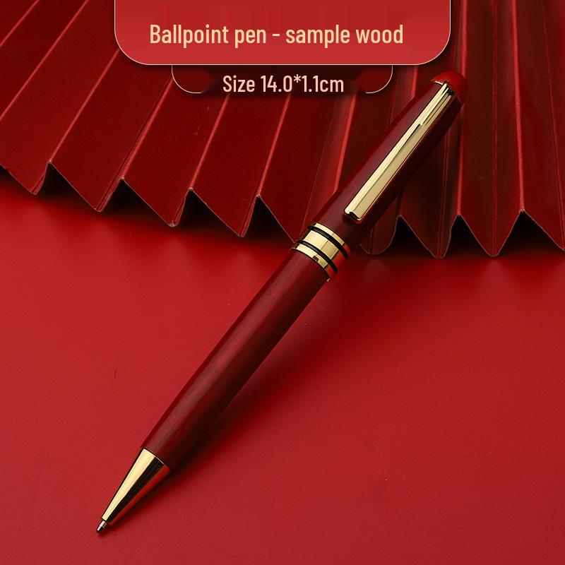 Retro Bamboo & Metal Pen: High-End Ballpoint, Fountain, Signature for Business or Graduation Gifts