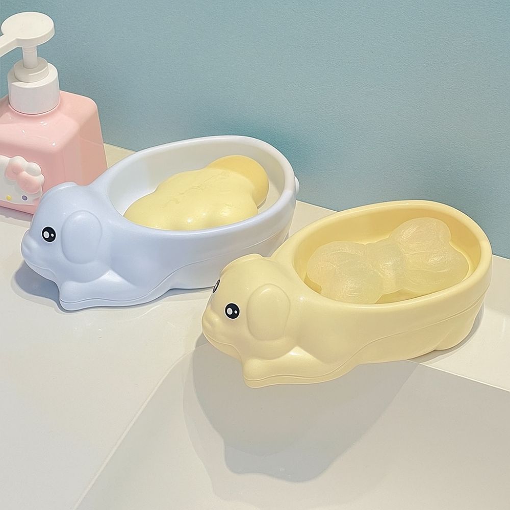 Cartoon Cartoon Pig Soap Dish Plastic Soap Container Decor Soap Holder Bathroom