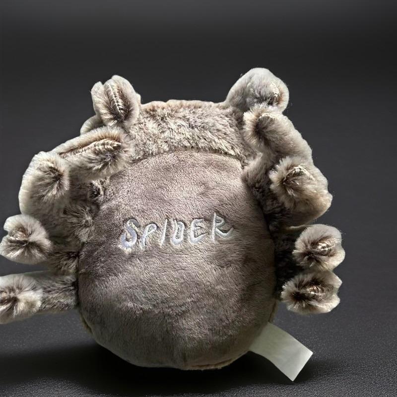 Spooky Soft Spider Plush Toy Doll Children's Gift Stuffed Animal Toy for Kids Horror Theme Plaything