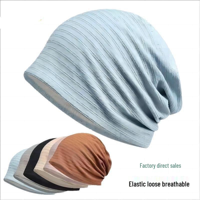 Vindtät huvudduk: Andningsbar postpartum- och kemoterapihatt för kvinnor