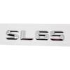 3D ABS Car Rear Trunk Badge Emblem Decals Sticker Decoration accessories for Mercedes Benz SL63 SL65 SL280 SL300 SL320 HG9