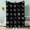 Watch Dogs  Throw Lightweight g Flannel Blanket Soft Skinfriendly for Summer Cooling