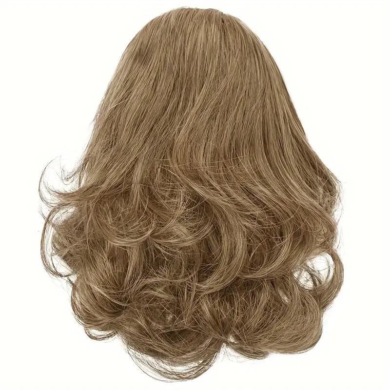Womens Matte Curly Ponytail Hair Extensions Natural Fluffy Large Wave Synthetic